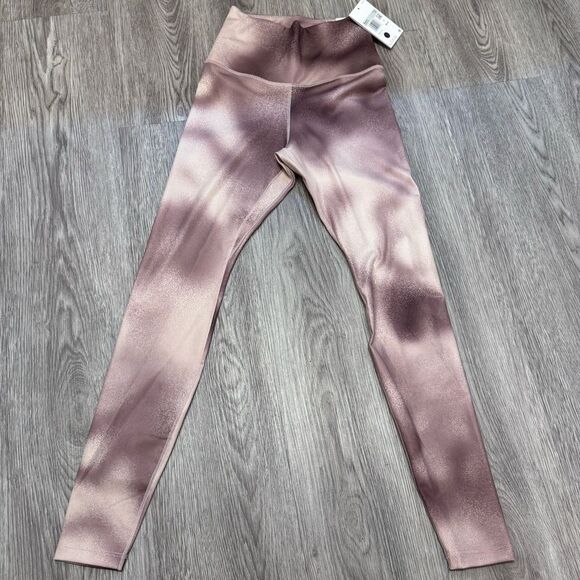 Nike Women's One High-Rise Printed Leggings- size xs - Mauve - Picture 2 of 7